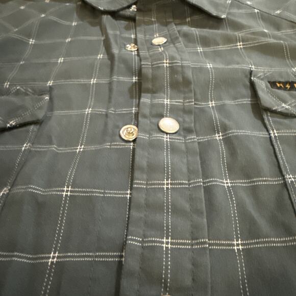 Howler Brothers H Bar B Snap Shirt - Men’s Medium - FREE SHIPPING - Picture 4 of 9